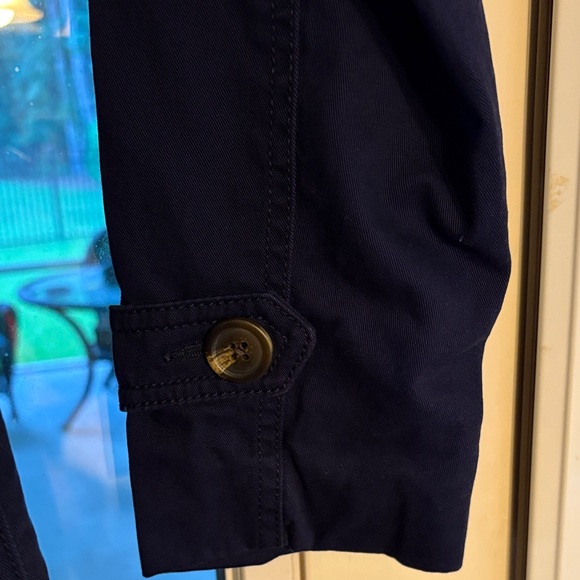 GAP Women's Deep Blue Trench Coat - Picture 3 of 8